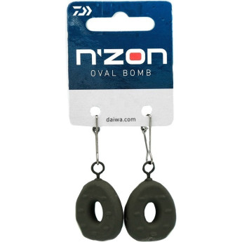 Груз DAIWA N´Zon Oval Bomb 40г 2шт